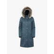 Lemieux Anya Waterproof Riding Coat Petrol UK 6 Petrol Outdoor Coats & Jackets