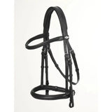 LeMieux Arika Cavesson Bridle Black/Silver Pony Black/Silver Cavesson Bridle