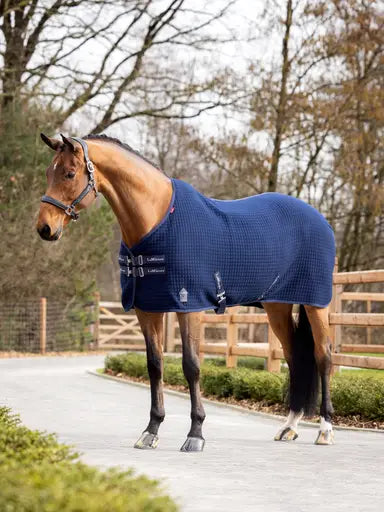 LeMieux Arika Clima-Tek Rug Navy 5'6" Navy Cooler Rugs