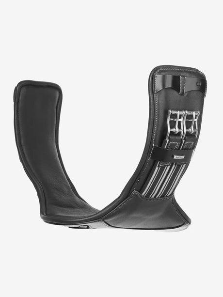 LeMieux Arika Contoured Short Stud Girth Black 45cm Black Stud Girths