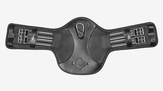 LeMieux Arika Contoured Short Stud Girth Black 45cm Black Stud Girths