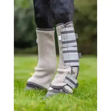 LeMieux Arika Mesh Fly Boots Stone Grey Pony Turnout Boots