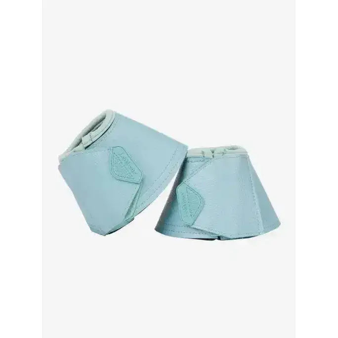 Light blue lemieux arika reach boots aqua with sleek padded design and subtle stitching for horse protection