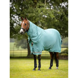 Teal lemieux arika ripstop 50g turnout rug lagoon with reflective strip for horse protection and comfort