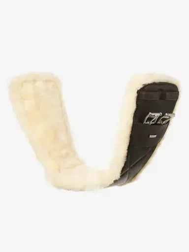 LeMieux Arika Simuwool Contoured Dressage Girth Brown 45cm Brown Dressage Girth