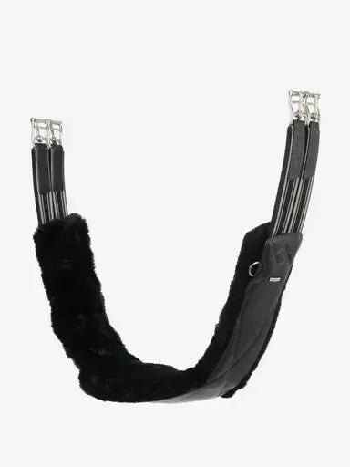 LeMieux Arika Simuwool Contoured Long Girth Black 105cm Black Girths