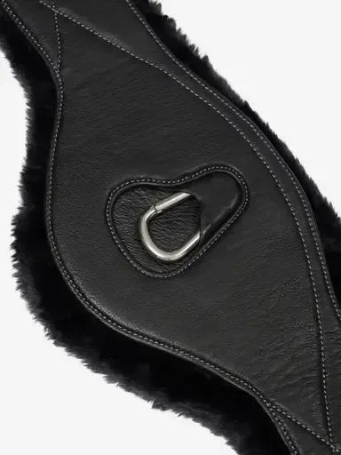 LeMieux Arika Simuwool Contoured Long Girth Black 105cm Black Girths