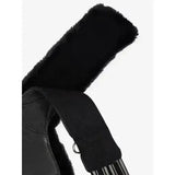 LeMieux Arika Simuwool Contoured Long Stud Girth Black 100cm Black Stud Girths
