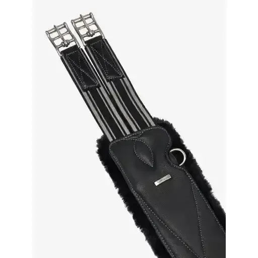 LeMieux Arika Simuwool Contoured Long Stud Girth Black 100cm Black Stud Girths