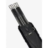 LeMieux Arika Simuwool Contoured Long Stud Girth Black 100cm Black Stud Girths