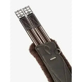 LeMieux Arika Simuwool Contoured Long Stud Girth Brown 100cm Brown Stud Girths