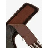 LeMieux Arika Simuwool Contoured Long Stud Girth Brown 100cm Brown Stud Girths