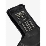 LeMieux Arika Simuwool Contoured Short Stud Girth Black 45 cm Black Stud Girths