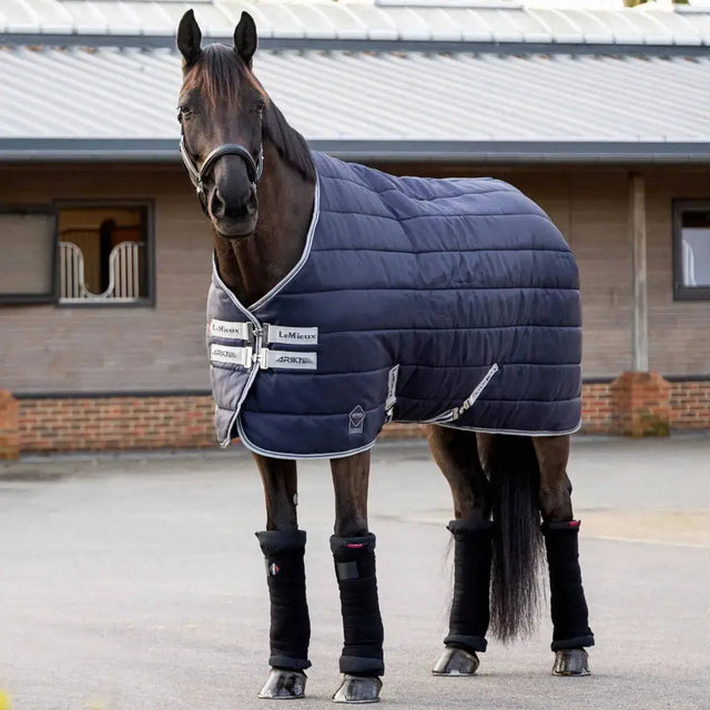 LeMieux Arika Stable-Tek 200g Medium Weight Stable Rug Navy 5'6" Stable Rugs Barnstaple Equestrian Supplies