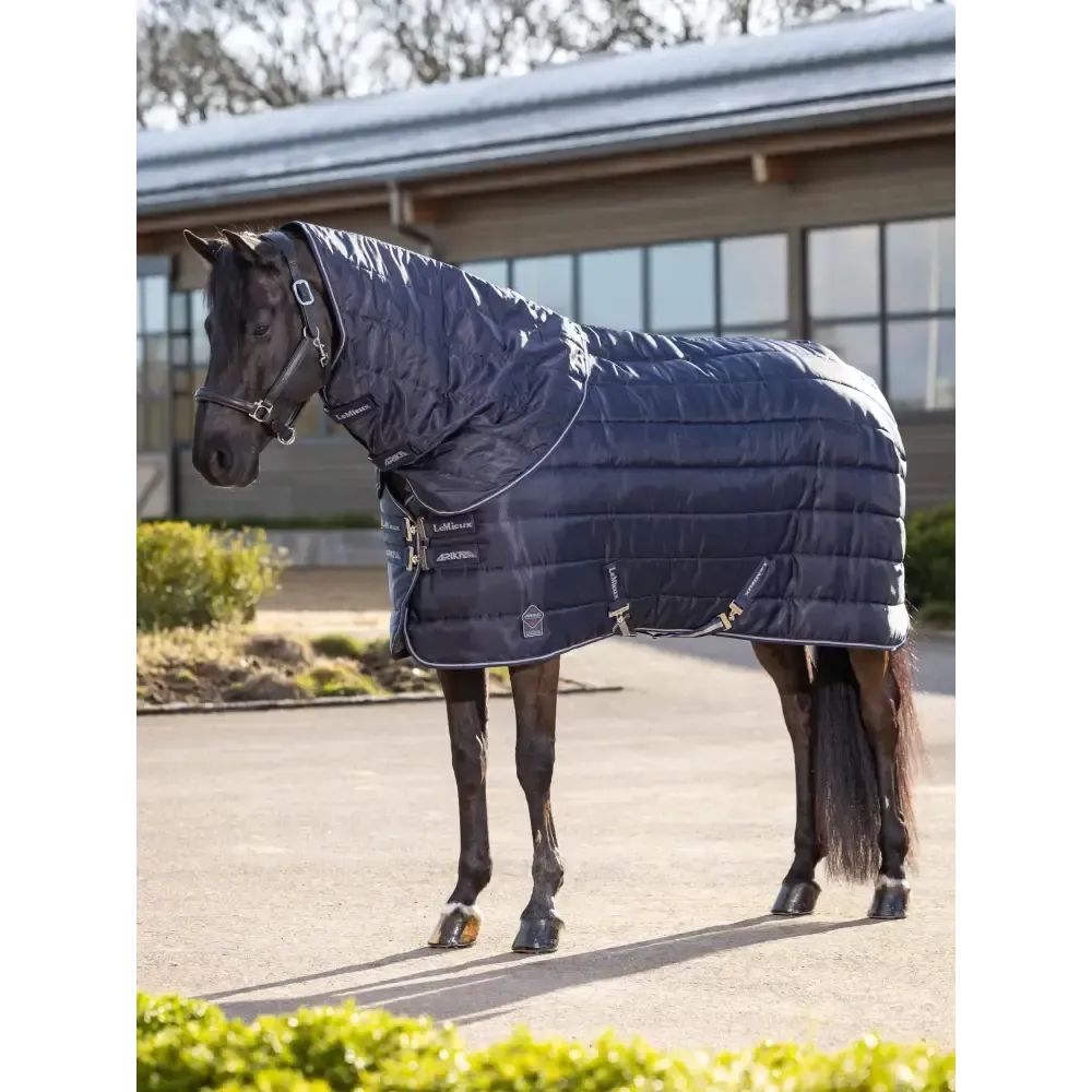 Lemieux Arika Stable-Tek Neck Cover 200g XX-Small Navy Stable Rugs