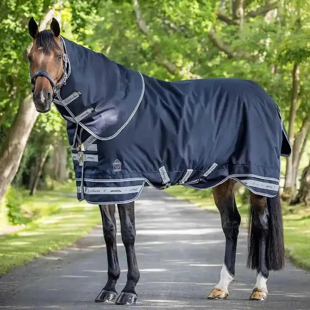 LeMieux Arika Storm-Tek Turnout Rug 100g Detachable Neck 5'6" Turnout Rugs