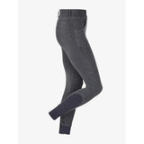 LeMieux Ava Denim Bregging Grey 6 Riding Tights Barnstaple Equestrian Supplies