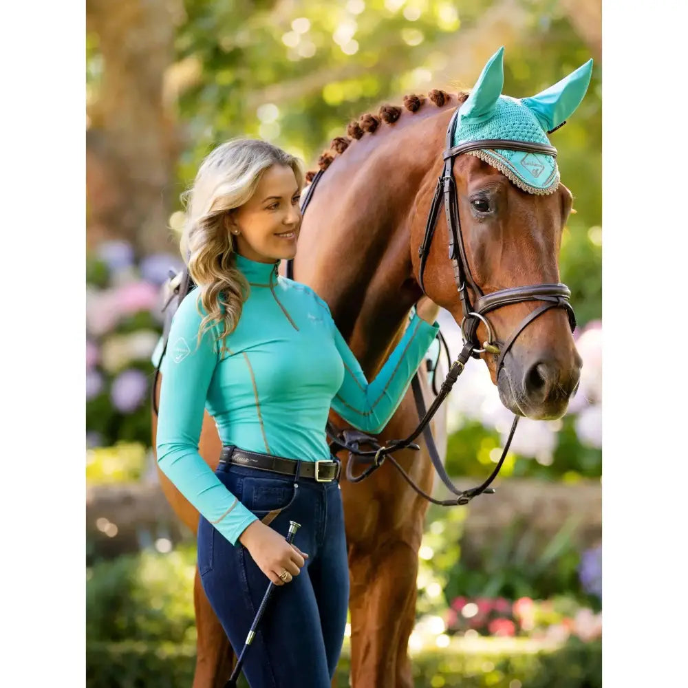 LeMieux Base Layer Azure 8 (Small) Base Layers Barnstaple Equestrian Supplies