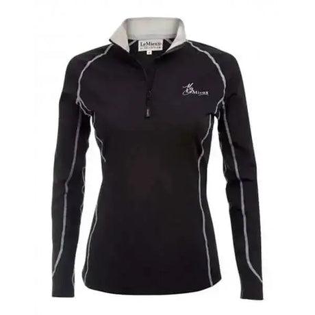 LeMieux Base Layer Black 4 Base Layers Barnstaple Equestrian Supplies