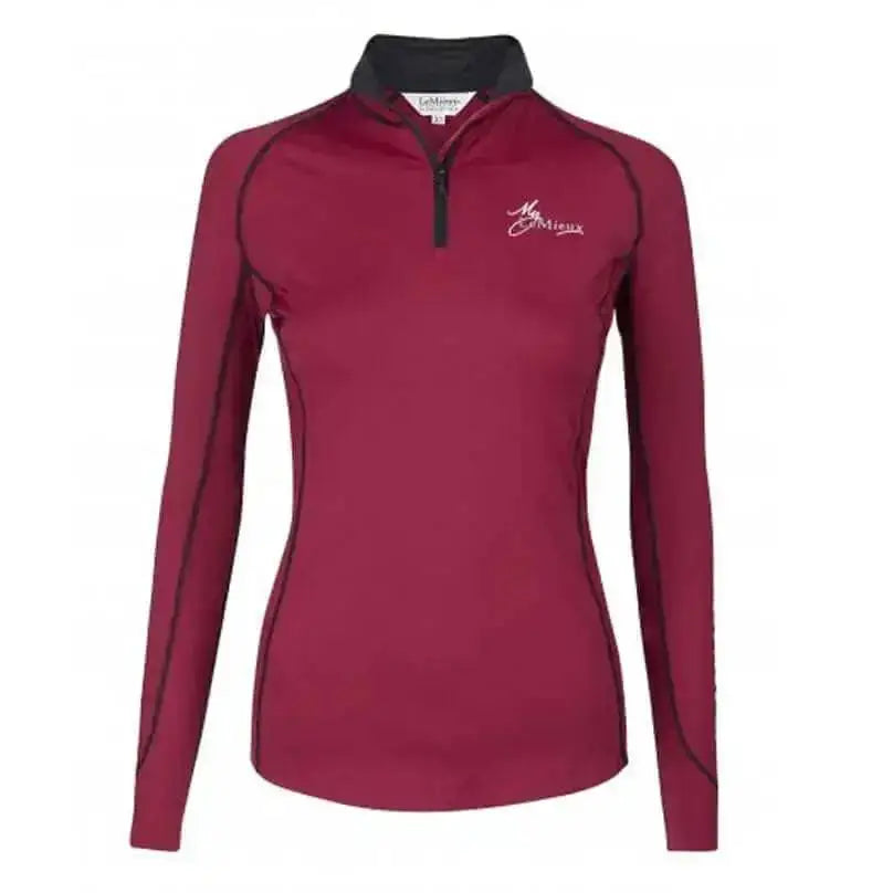 LeMieux Base Layer Mulberry 4 (Xx Small) Base Layers Barnstaple Equestrian Supplies