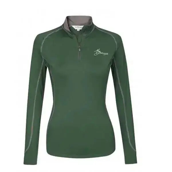 LeMieux Base Layers Hunter Green 4 (Xx Small) Base Layers Barnstaple Equestrian Supplies