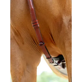 LeMieux Breastplate (D-Ring Attachment) Chestnut/Silver Chestnut Cob Breastplates