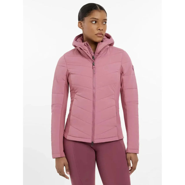 Lemieux Brioney Hybrid Jacket Peony Peony UK 6 Outdoor Coats & Jackets