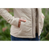 Lemieux Brioney Hybrid Jacket Stone 6 Outdoor Coats & Jackets Barnstaple Equestrian Supplies