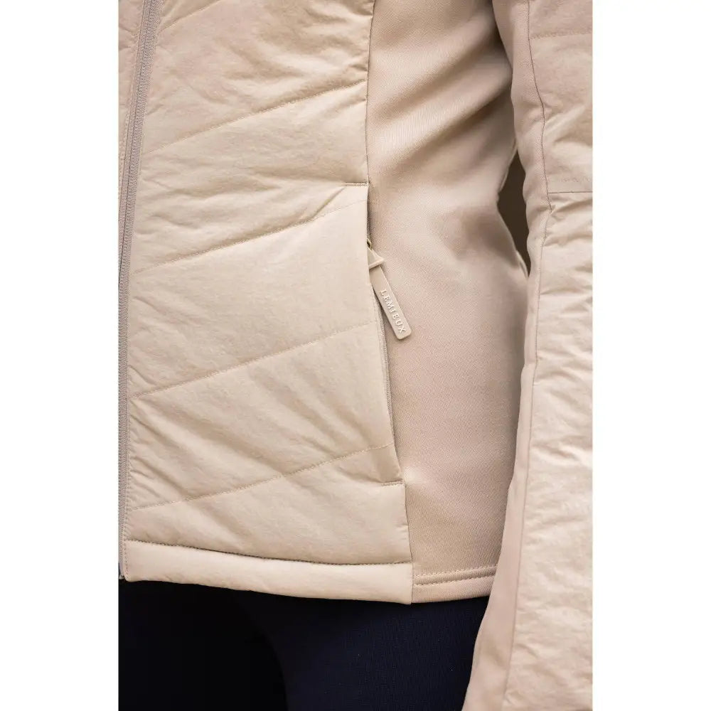 Lemieux Brioney Hybrid Jacket Stone 6 Outdoor Coats & Jackets Barnstaple Equestrian Supplies