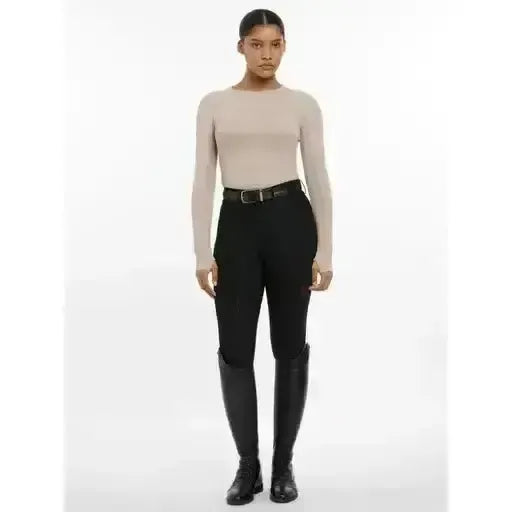 Lemieux Britney Seamless Long Sleeve Top Almond Almond UK 6 Base Layers