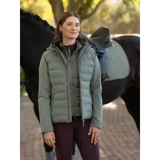 Lemieux Brooke Waterproof Hybrid Jacket Rosemary Rosemary UK 6 Outdoor Jackets