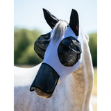 Lemieux Bug Relief Full Fly Mask Powder Blue Powder Blue X-Small Lycra Fly Masks