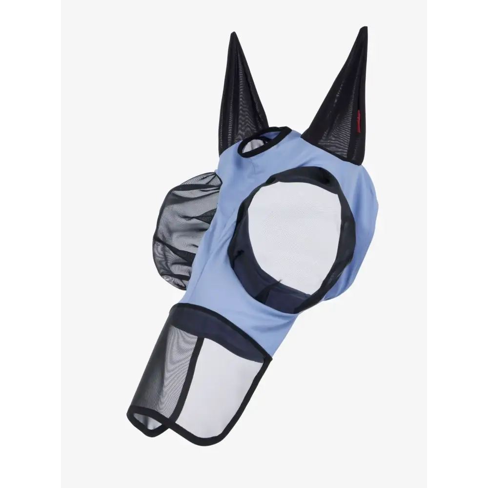 Lemieux Bug Relief Full Fly Mask Powder Blue Powder Blue X-Small Lycra Fly Masks