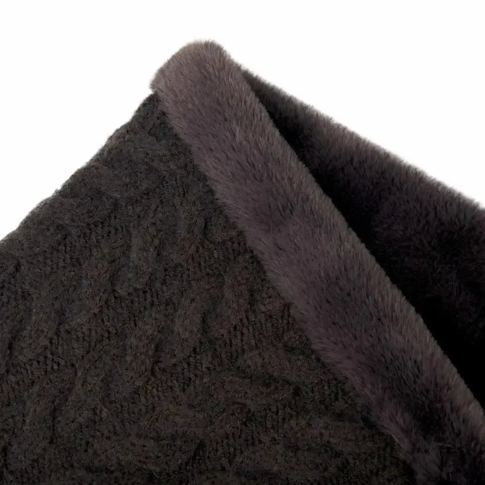LeMieux Cable Knit Snood Liquorice One Size Headwear & Neckwear