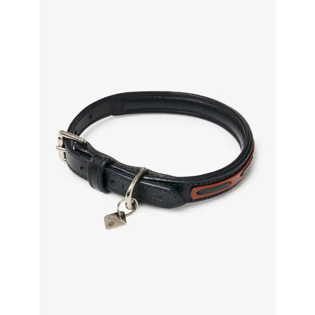 LeMieux Cambridge Dog Collar Black/Tan Black/Tan Small Dog Collar Barnstaple Equestrian Supplies