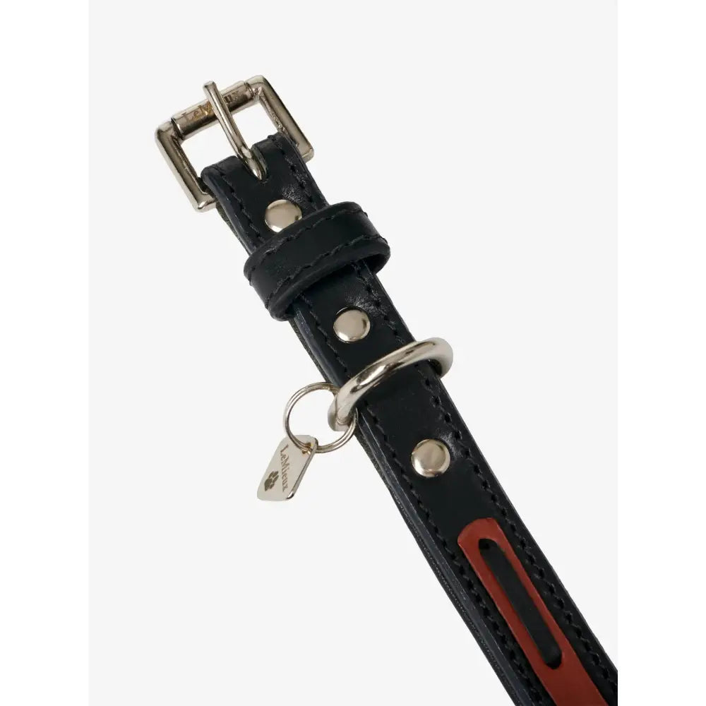 LeMieux Cambridge Dog Collar Black/Tan Black/Tan Small Dog Collar