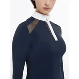 LeMieux Camille Long Sleeve Show Shirt Navy Navy UK 6 Show Shirts