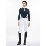 LeMieux Camille Long Sleeve Show Shirt Navy Navy UK 6 Show Shirts