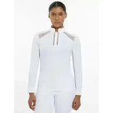LeMieux Camille Long Sleeve Show Shirt White UK 14 White Show Shirts