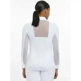LeMieux Camille Long Sleeve Show Shirt White UK 14 White Show Shirts