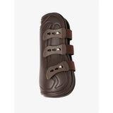 LeMieux Capella 3 Strap Tendon Boots Brown Brown Medium Tendon Boots