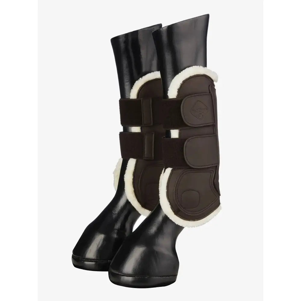 LeMieux Capella Comfort Tendon Boots Brown Brown 1 Tendon Boots Barnstaple Equestrian Supplies