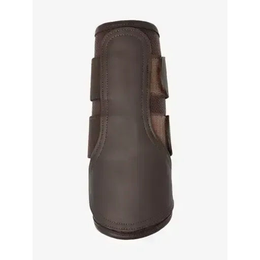 LeMieux Capella Leather Brushing Boots Brown Brown Small Brushing Boots