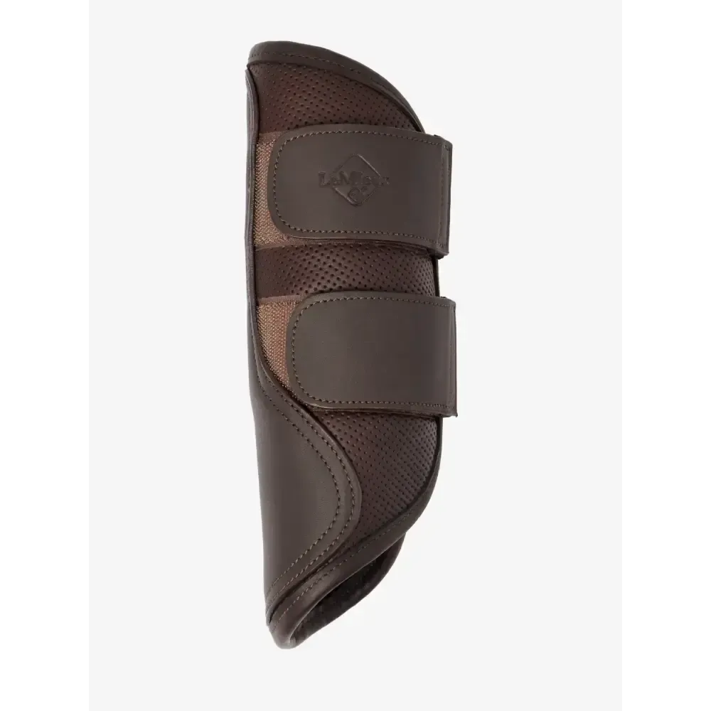 LeMieux Capella Leather Brushing Boots Brown Brown Small Brushing Boots