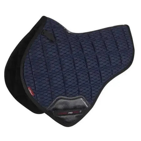 LeMieux Carbon Mesh Close Contact Half Square Navy Navy Large Saddle Pads & Numnahs Barnstaple Equestrian Supplies