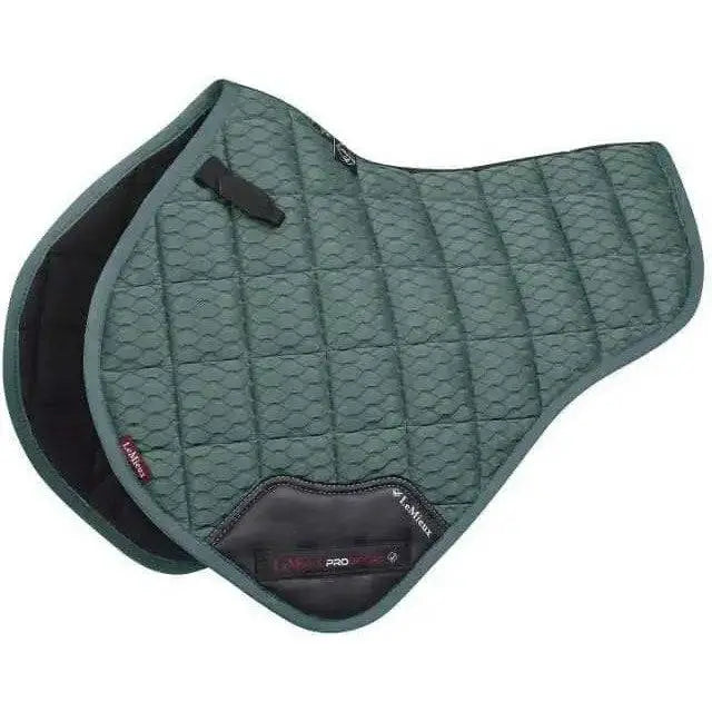 LeMieux Carbon Mesh Close Contact Half Square Sage Sage Large Saddle Pads & Numnahs Barnstaple Equestrian Supplies