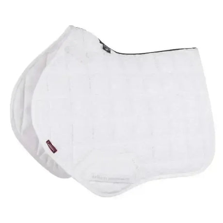 LeMieux Carbon Mesh Close Contact Square White White Large Saddle Pads
