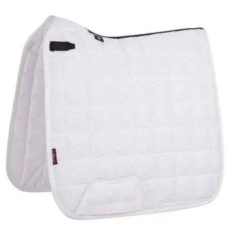 LeMieux Carbon Mesh Dressage Square White White Large Saddle Pads & Numnahs Barnstaple Equestrian Supplies