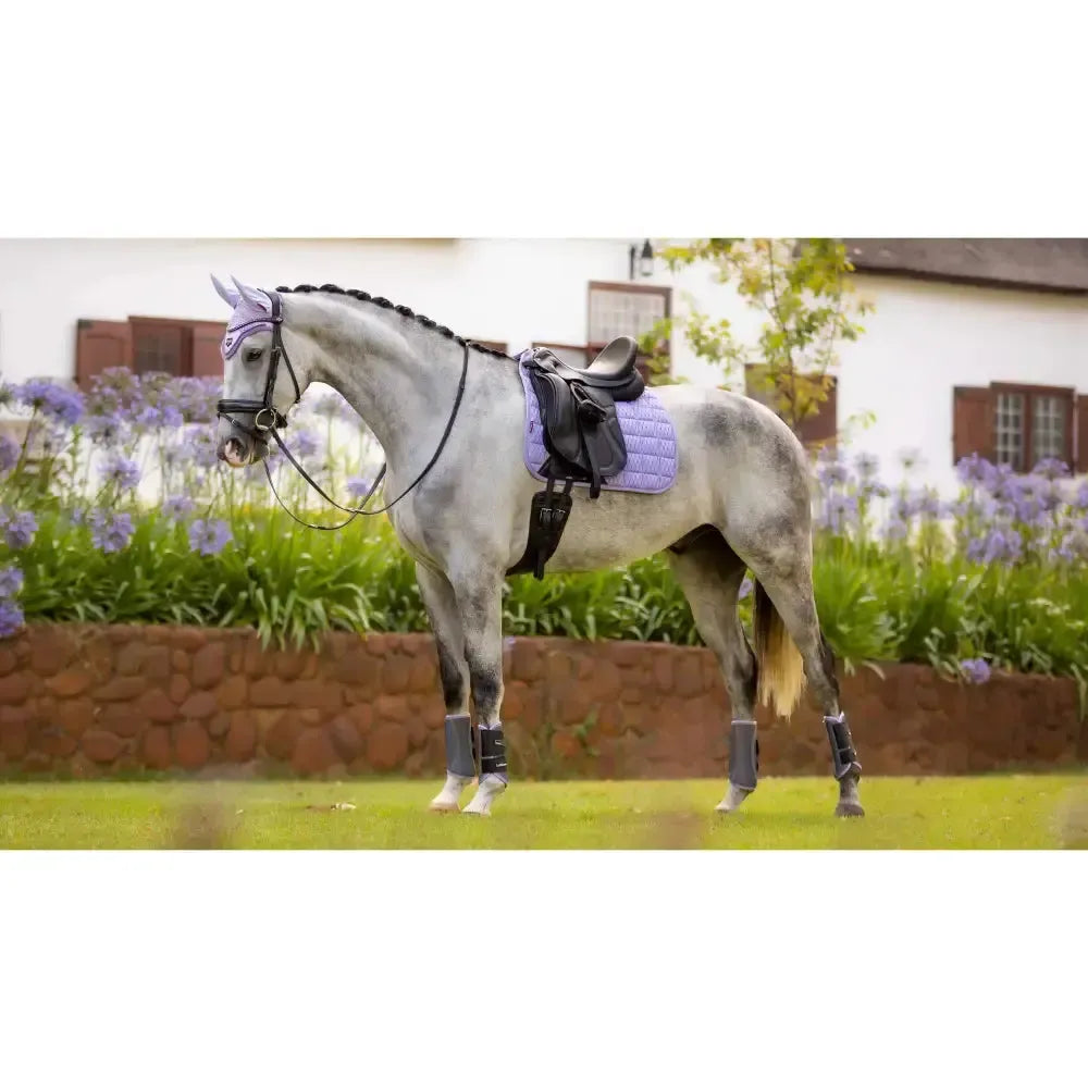 LeMieux Carbon Mesh Dressage Wisteria Large Dressage Saddle Pads