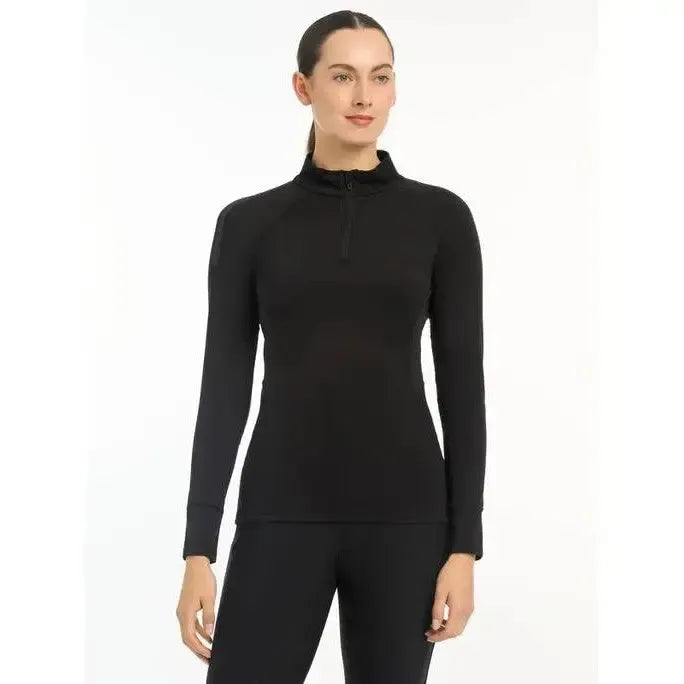 Lemieux Carmine Base Layer Black UK 6 Black Base Layers